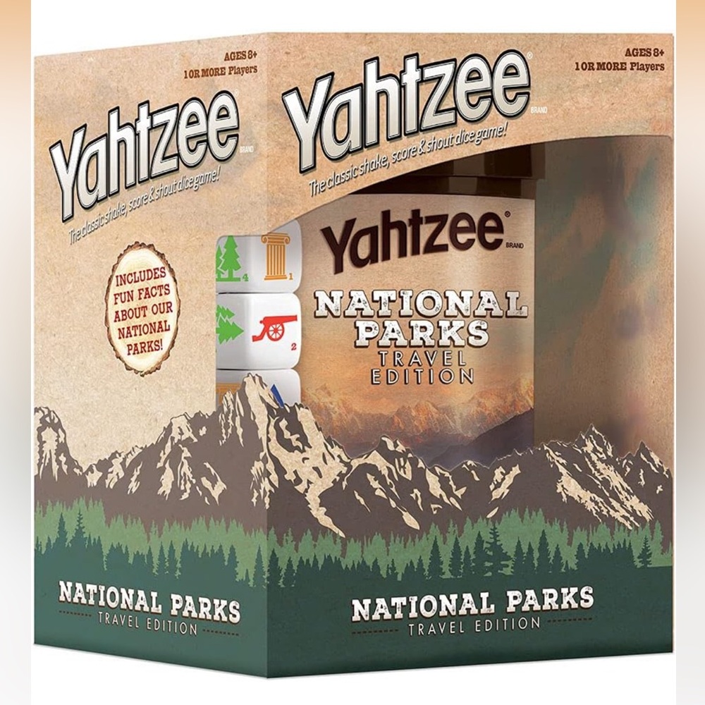 Yahtzee National Parks Travel Edition